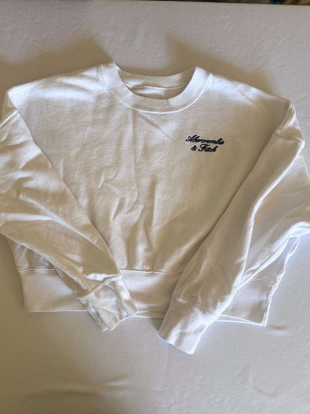 Abercrombie and Fitch Cropped Sweatshirt Sz Small